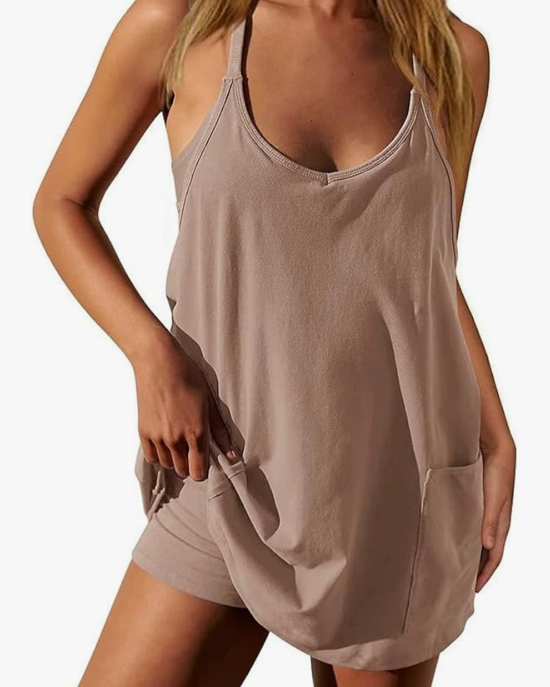 Women's Athletic Sleeveless Mini Dress
